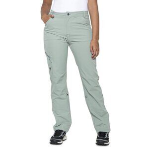 SHEFLY Go There Multi-Fly Women's Hiking Pants Size 8 Juneau Jade